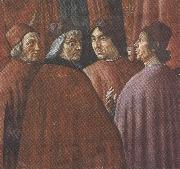 Sandro Botticelli Domenico Ghirlandaio,Stories of john the (mk36) oil painting artist